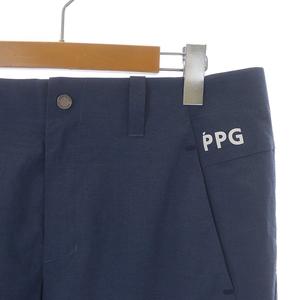 PEARLY GATES - 【美品】パーリーゲイツ パンツ ブルー ロゴ刺しゅう メンズ 4(M) ゴルフウェア PEARLY GATES PEARLY GATES (パーリーゲイツ) ゴルフウェア(パンツ) メンズ