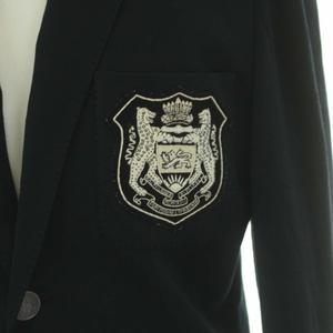 ラルフローレン 2B シングルテーラドジャケット レディース 6 ワッペン　高級 ラルフローレン RALPH LAUREN テーラードジャケット シングル 2B