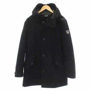 エンポリオアルマーニ EMPORIO ARMANI EA7 ロングコート フード付き 