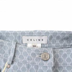 セリーヌ CELINE ヴィンテージ マカダム柄 タイトスカート ひざ