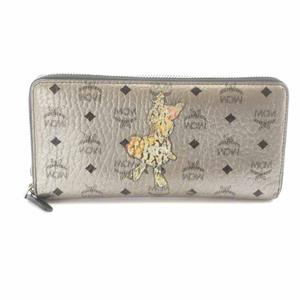 エムシーエム MCM 長財布 小銭入れ ラウンドジップ ラビット