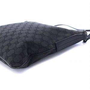 グッチ GUCCI GGキャンバス ショルダーバッグ 斜めがけバッグ 黒  