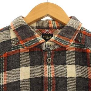 美品　PaulSmith ポールスミス　チェックシャツ　ネルシャツ　L Paul Smith ポールスミス チェック柄 マルチカラー 長袖 シャツ