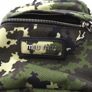 ミュウミュウ miumiu CORDURA ST.CAMO MILITARE 迷彩 カモフラ 
