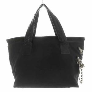クロエ CHLOE トートバッグ ハンドバッグ キャンバス ロゴ