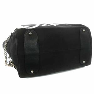 【Chloe】 ロゴプリントスライド ブラック 【クロエ】 クロエ CHLOE トートバッグ ハンドバッグ キャンバス ロゴ
