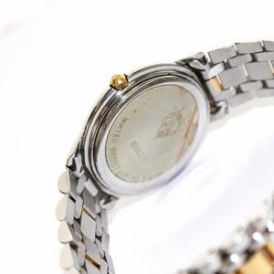 【美品】GUCCI グッチ 8000.2.L アナログ時計 ゴールド/シルバー GUCCI グッチ レディース腕時計 クオーツ デイト シルバー