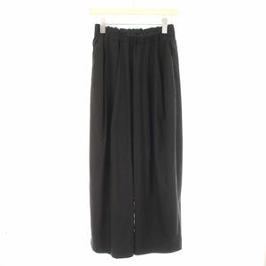 ビュルデサボン bulle de savon イージーパンツ スラックス ワイドパンツ F 黒 ブラック /TW5 レディース