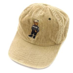 激レア　POLO RALPH LAUREN ラルフローレン　コーデュロイキャップ 90s/USA製】Polo by Ralph Lauren “Corduroy Cap” コーデュロイ