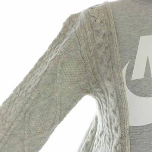 ナイキ NIKE sacai 15AW SPLITCABLE TECH FLEECE SWEATSHIRT