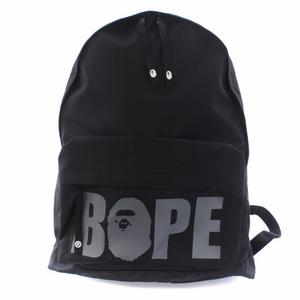 アベイシングエイプ A BATHING APE BAPE 黒 バック リュック 未使用品 アベイシングエイプ A BATHING APE BAPE リュックサック
