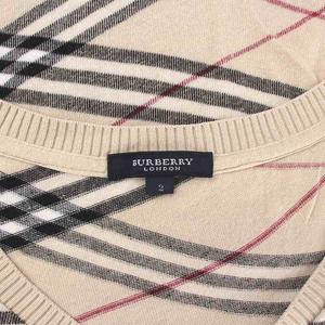 バーバリー ロンドン BURBERRY LONDON ニット カットソー 七分袖