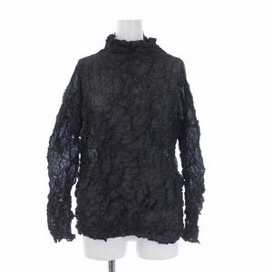イッセイミヤケ ISSEY MIYAKE PERMANENT プリーツ ハイネック 