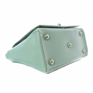 最終値下げ　美品　POTIOR ポティオール　グリーン　ハンドバッグ Potior ポティオール グリーン スエード 2wayバッグ - メルカリ