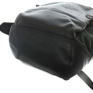 350✨美品✨コーチ リュック テレインロールトップ レザー×ナイロン ブラック 350✨美品✨コーチ リュック テレインロールトップ レザー