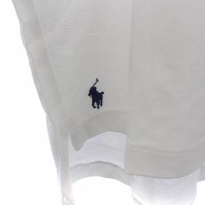 極美品 ポロラルフローレン 23年 ポロシャツ レース 刺繍 ホワイト 白 L edbee9709f8d26906063111ce6e8c7
