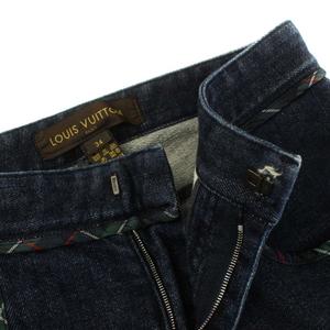 ルイヴィトン LOUIS VUITTON デニムパンツ ジーンズ ジップフライ 
