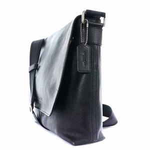 コーチ COACH サリバン Sullivan ショルダーバッグ レザー フラップ 黒
