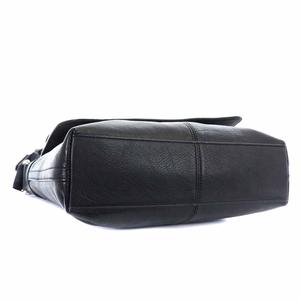 コーチ COACH サリバン Sullivan ショルダーバッグ レザー フラップ 黒