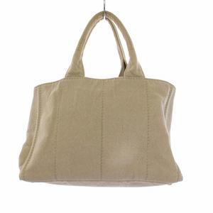 PRADA ベージュ キャンバス トートバッグ　カナパ　ショルダー PRADA プラダ カナパ ハンドバッグ/ショルダー/トート CANAPA