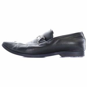 グッチ GUCCI ビットローファー レザー スクエアトゥ 39.5 24.5