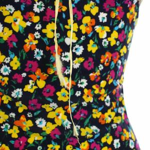 ●良品● ドルチェ&ガッバーナ D&G キャミソール 花柄 レース マルチカラー ディー&ジー ドルガバ ドルチェ&ガッバーナ D&G UNDERWEAR 花柄