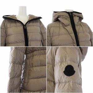 レア　モンクレール　ビームス別注　バナム　0サイズ　ベージュ MONCLER モンクレール ダウンコート CHARP ウィメンズ シャープ