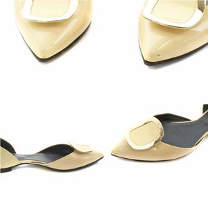 ロジェヴィヴィエ ROGER VIVIER パンプス フラット バックル ポイン 