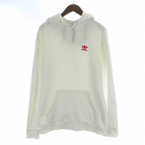 アディダスオリジナルス adidas originals M ESSENTIAL HOODIE トレフォイル エッセンシャルズ パーカー プルオーバー  長袖 L 白 ホワイト GD2561 /KU メンズ 081-102305120058 | ベクトルパーク