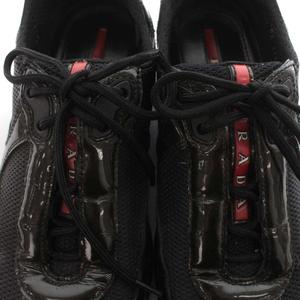 プラダスポーツ PRADA SPORT スニーカー エナメル 切替