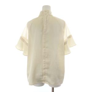 スナイデル snidel 22SS ラッフルシアースリーブ ブラウス シャツ 半袖 