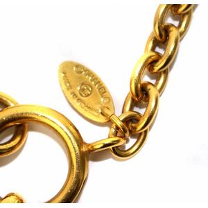 シャネル CHANEL カンボン プレートネックレス ペンダント ロゴ