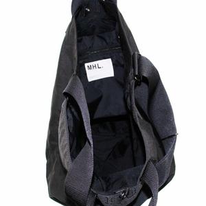 MHL.×PORTER バケットショルダーバッグ ブラック POTR FOR MHL.(POTR FOR MHL. ) SHOULDER BAG | 吉田カバン