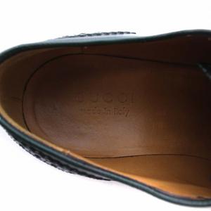 か*ん様 正規品 GUCCIグッチ 本革レザーシューズ メダリオン US10(2 か*ん様 正規品 GUCCIグッチ 本革レザーシューズ メダリオン
