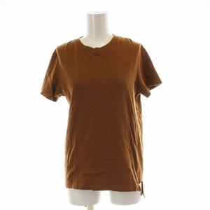 AURALEE ブラウン Tシャツ 半袖 オーラリー AURALEE Tシャツ カットソー 半袖 無地 1 S 茶