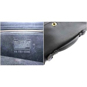 OLD COACH グラブタンレザービジネスバッグ　ブラック　百貨店購入 OLD COACH グラブタンレザービジネスバッグ ブラック 百貨店購入
