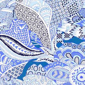 エルメス HERMES カレ90 FLEURS D'INDIENNES インドの花 スカーフ