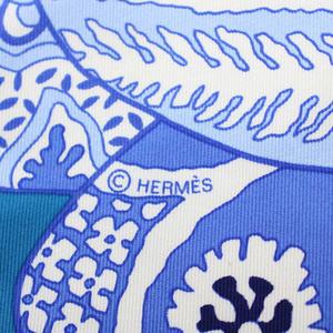 エルメス HERMES カレ90 FLEURS D'INDIENNES インドの花 スカーフ