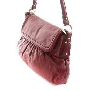 フェンディ FENDI シェフバッグ ハンドバッグ レザー ボルドー 8BR445  