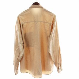 オーラリー AURALEE 19AW WASHED FINX TWILL BIG SHIRTS ワイシャツ