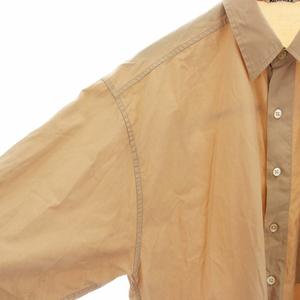 オーラリー AURALEE 19AW WASHED FINX TWILL BIG SHIRTS ワイシャツ