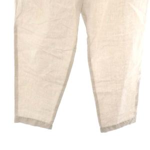 美品 MARGARET HOWELL パンツ スラックス コットン 麻 リネン マーガレットハウエル MARGARET HOWELL 22SS パンツ スラックス