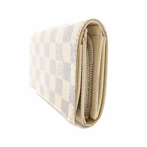 ルイヴィトン✨ ポルトフォイユ・トレゾール ダミエ アズール 白 折り財布 ルイヴィトン✨ ポルトフォイユ・トレゾール ダミエ アズール 白