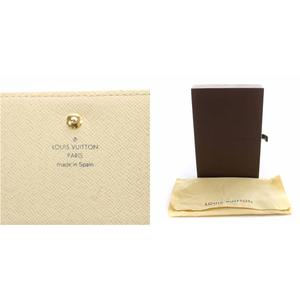 ルイヴィトン✨ ポルトフォイユ・トレゾール ダミエ アズール 白 折り財布 ルイヴィトン✨ ポルトフォイユ・トレゾール ダミエ アズール 白