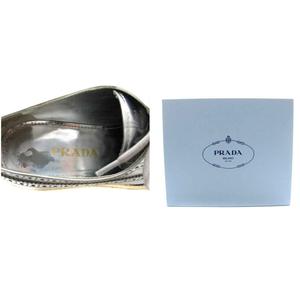 プラダ PRADA スニーカー シューズ ウイングチップ メダリオン