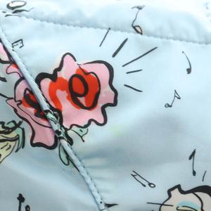 【美品】プラダ エコバッグ ポーチ付 三角ロゴ フローラル 花柄 ライトブルー プラダ PRADA トートバッグ ハンドバッグ ショルダーバッグ 花柄