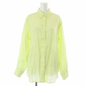 スローブ イエナ SLOBE IENA 23SS European Linen レギュラーシャツ 