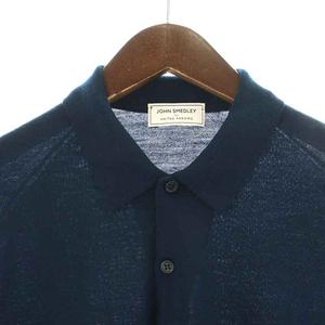 JOHN SMEDLEY UNITED ARROWS 別注 ウール半袖ニットポロ UNITED ARROWS別注✖️JOHN SMEDLEYの半袖ニットポロシャツ