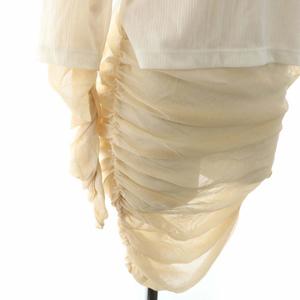 未使用品 タグ付き パーバーズ PERVERZE under see through tee 