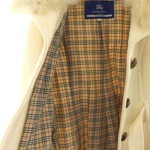 バーバリーブルーレーベル BURBERRY BLUE LABEL コート ロング丈 裏地 